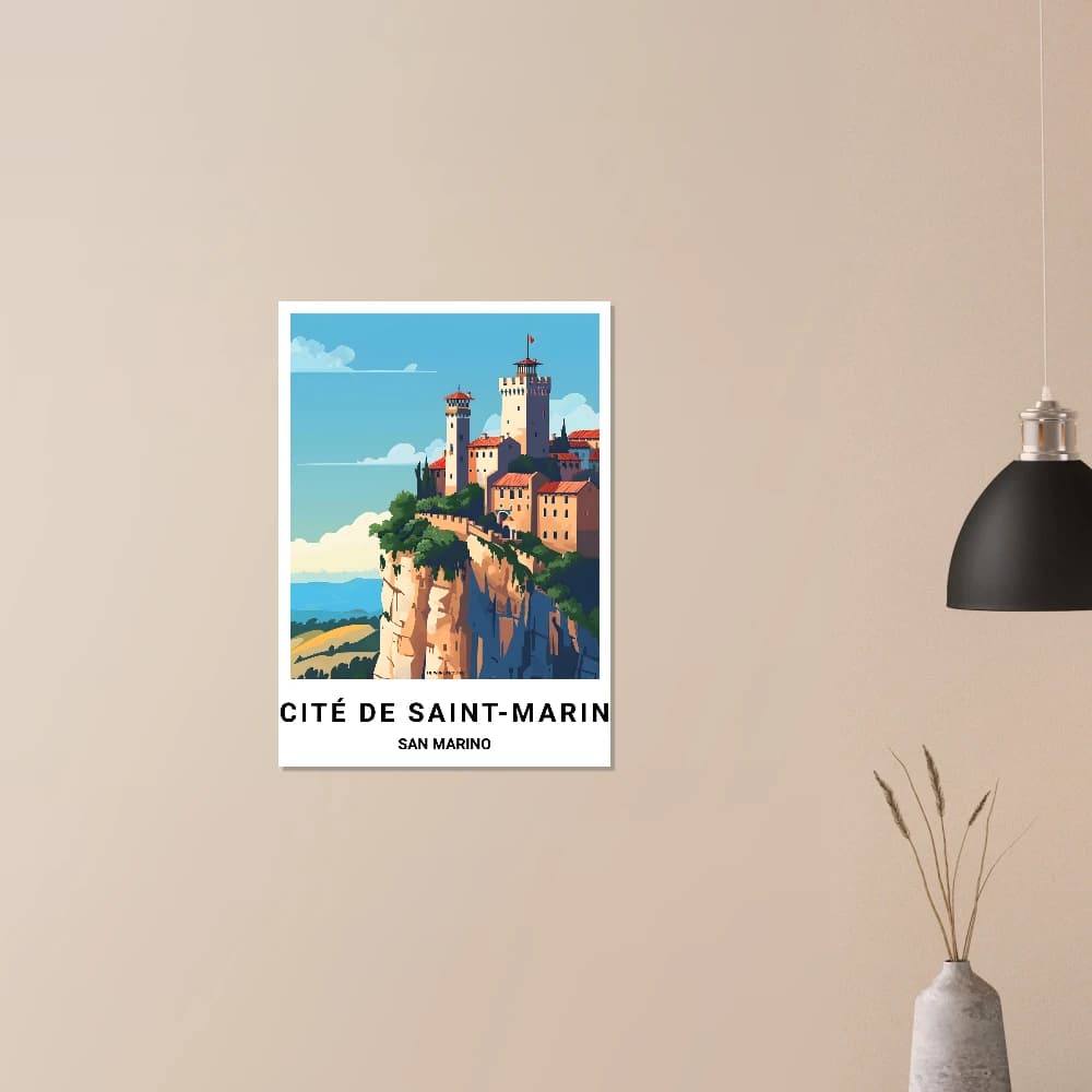 Affiche CITÉ DE SAINT-MARIN - Image 3 of 11