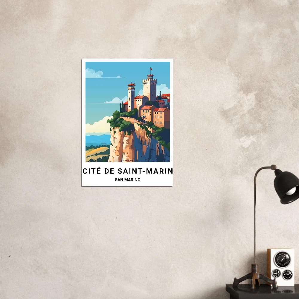 Affiche CITÉ DE SAINT-MARIN - Image 4 of 11