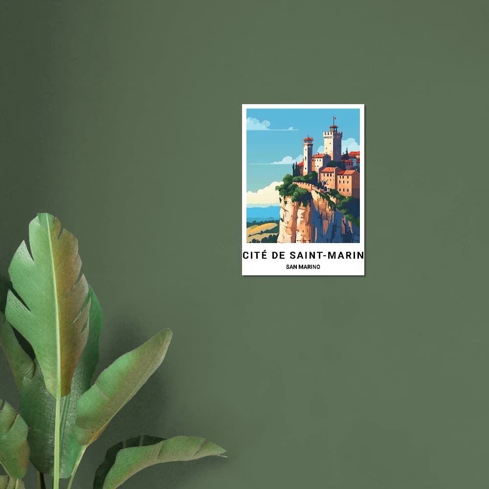 Affiche CITÉ DE SAINT-MARIN - Image 5 of 11