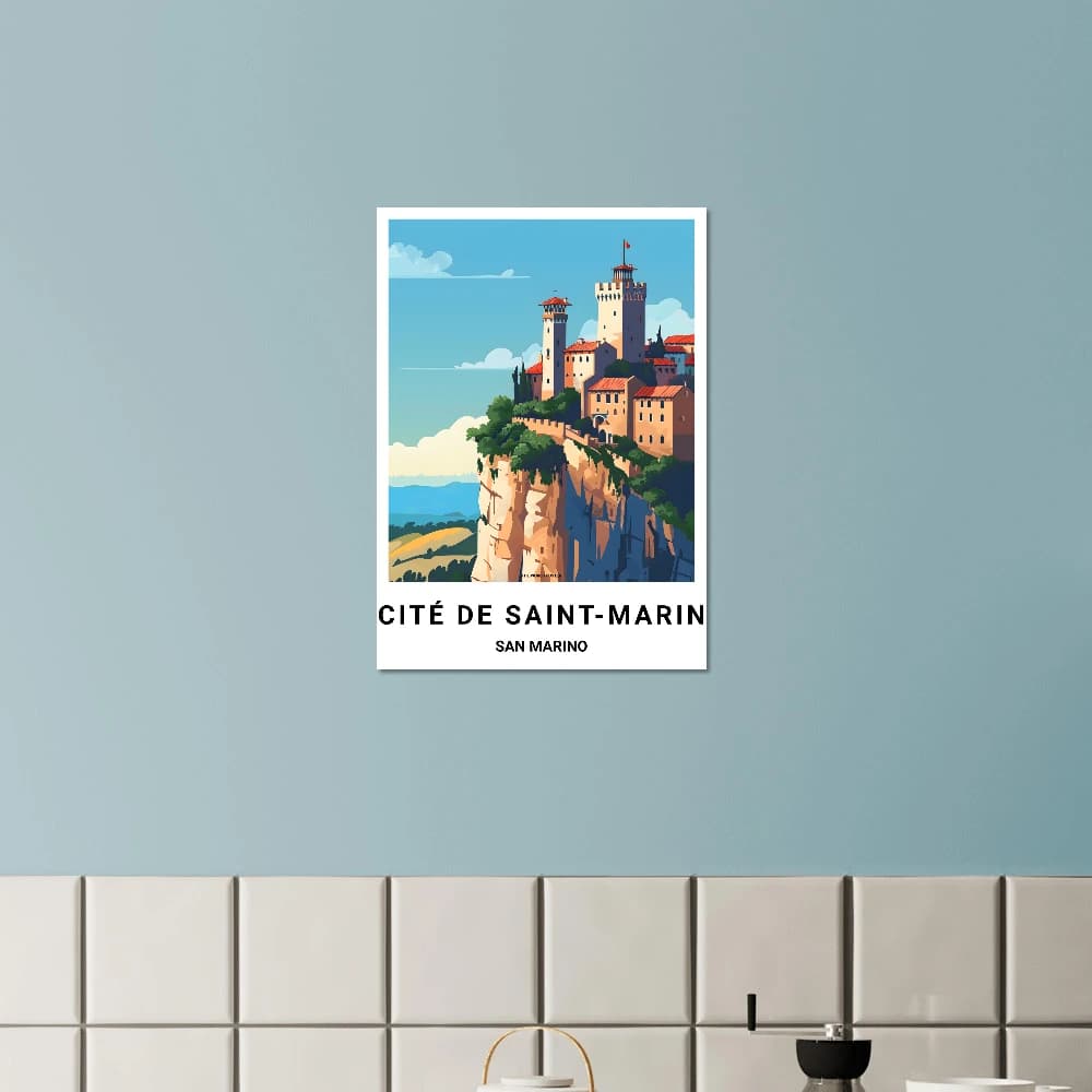 Affiche CITÉ DE SAINT-MARIN - Image 7 of 11