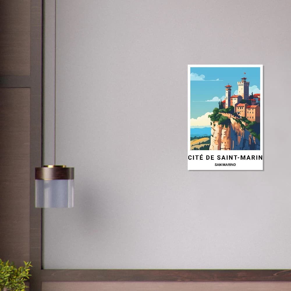 Affiche CITÉ DE SAINT-MARIN - Image 9 of 11