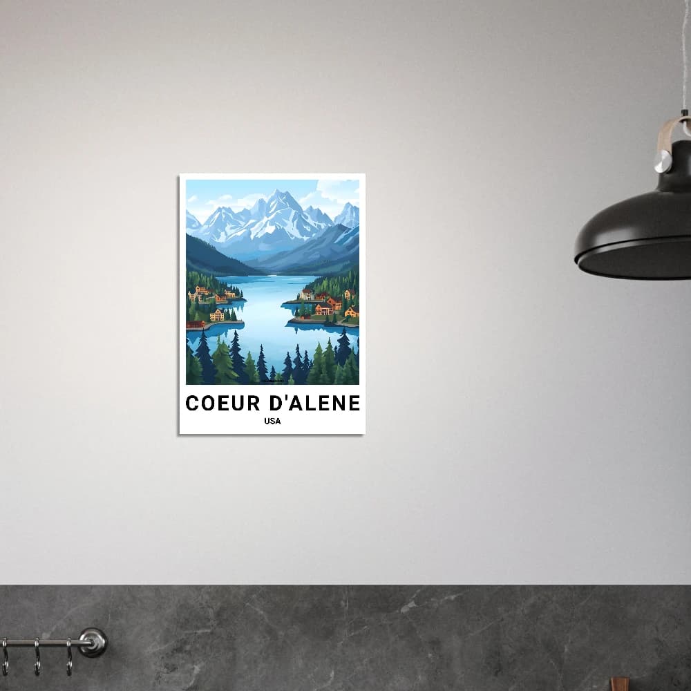 Affiche COEUR D'ALENE - Image 2 of 11