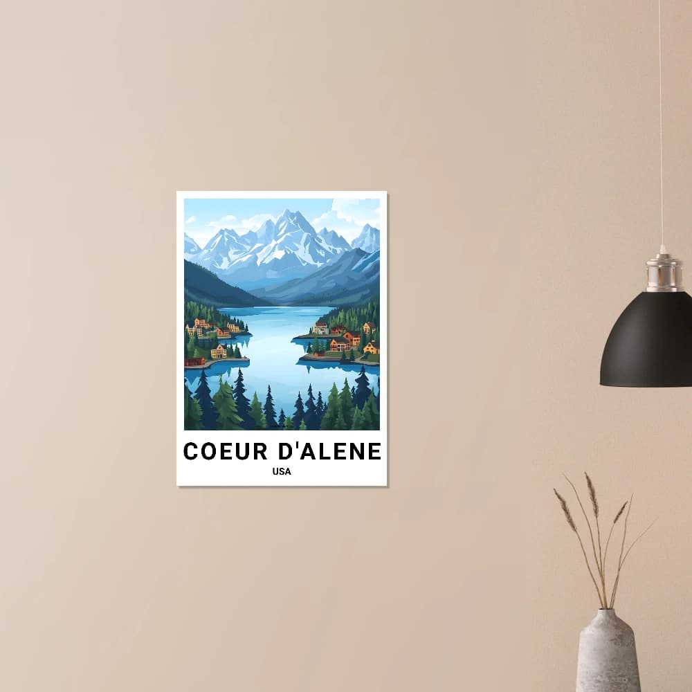 Affiche COEUR D'ALENE - Image 3 of 11