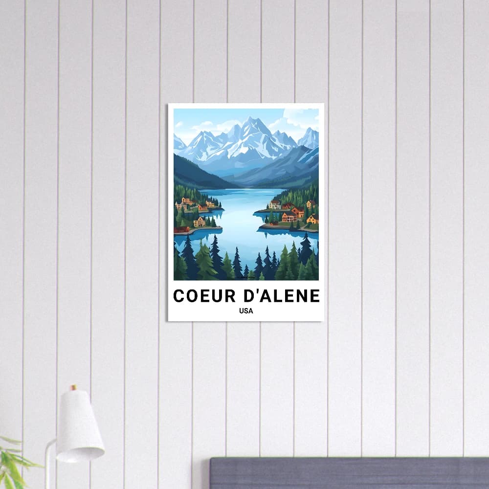 Affiche COEUR D'ALENE - Image 6 of 11