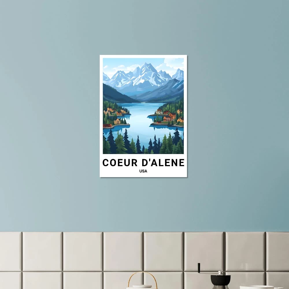 Affiche COEUR D'ALENE - Image 7 of 11