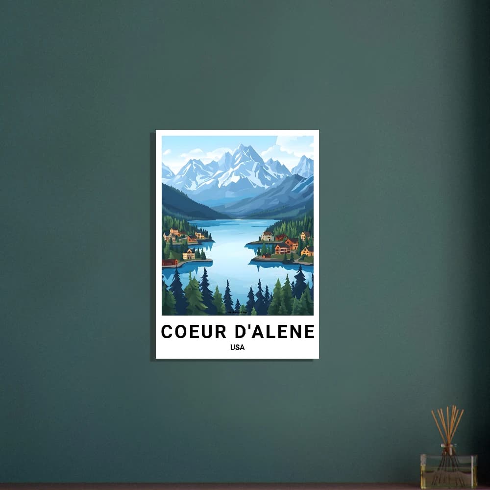 Affiche COEUR D'ALENE - Image 8 of 11
