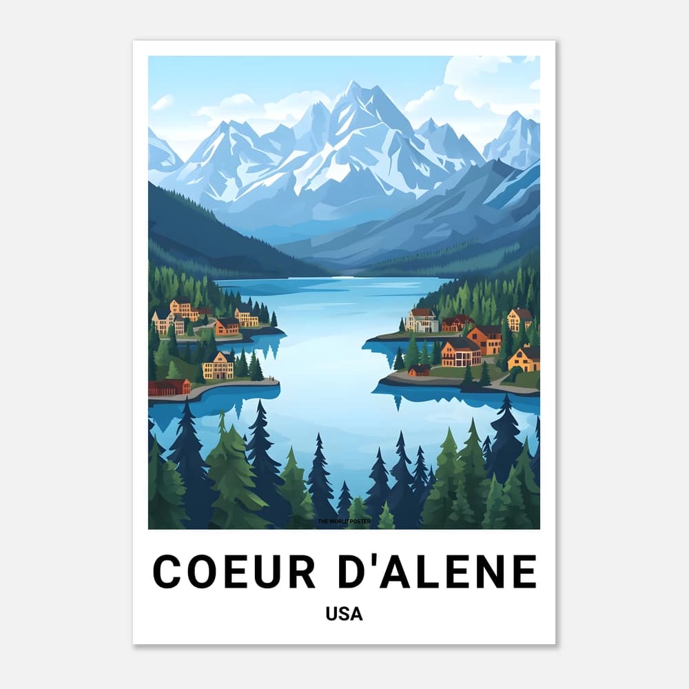 Affiche COEUR D'ALENE - Image 1 of 11