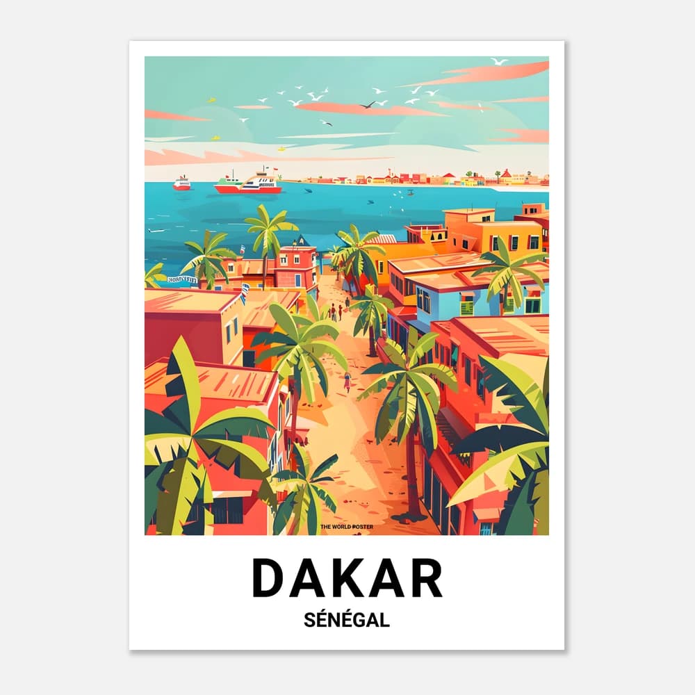 Affiche DAKAR - Image 1 of 11