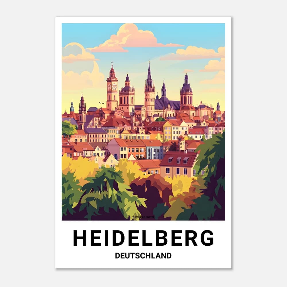 Affiche HEIDELBERG - Image 1 of 11