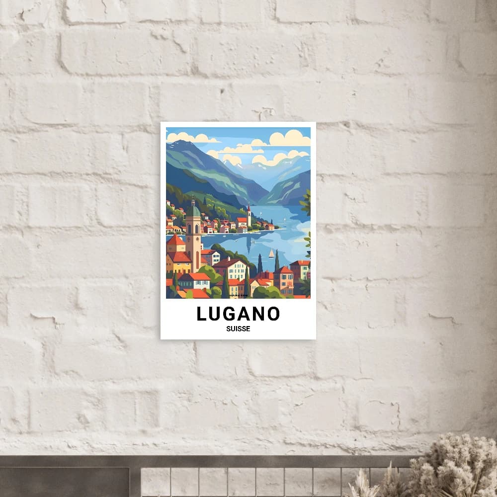 Affiche LUGANO - Image 10 of 11