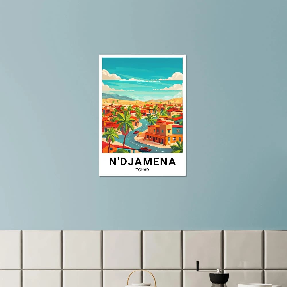 Affiche N'DJAMENA - Image 7 of 11