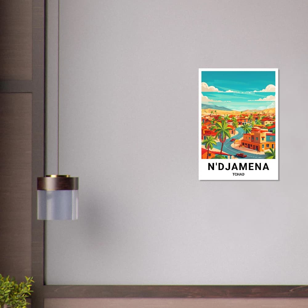 Affiche N'DJAMENA - Image 9 of 11