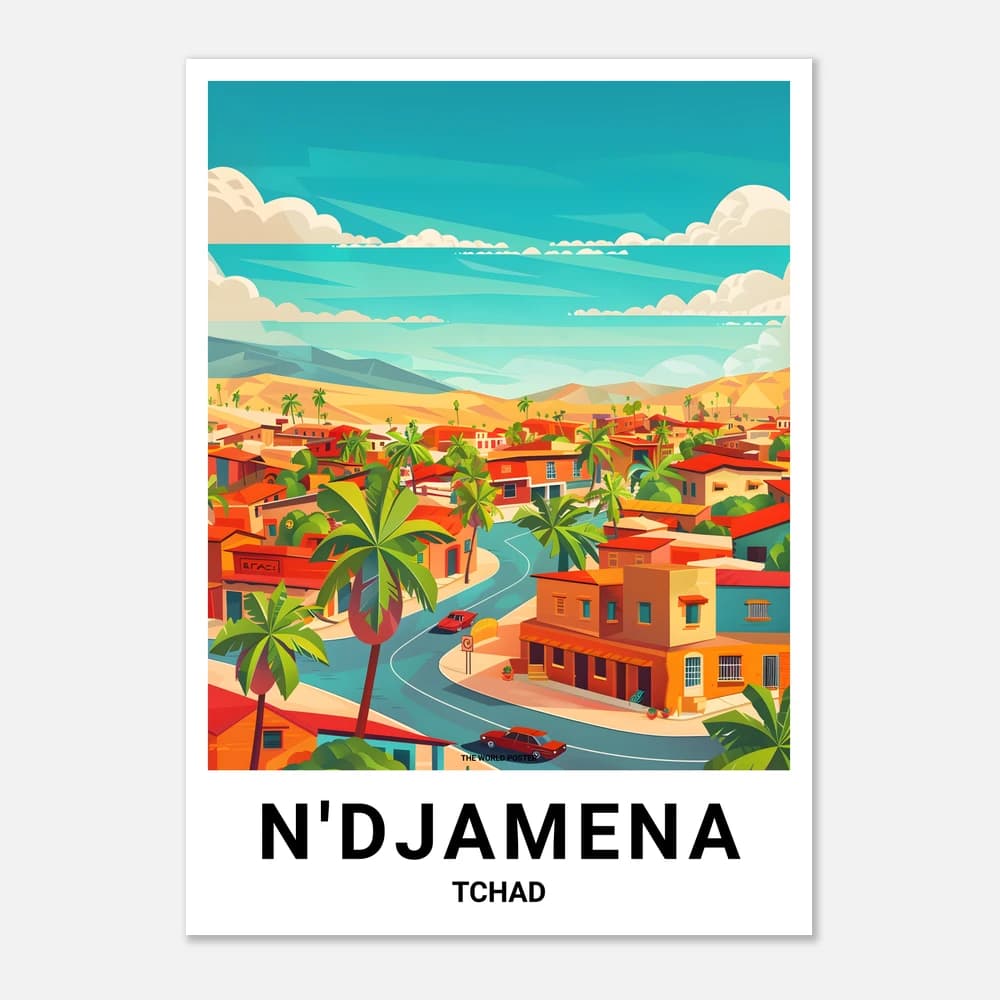 Affiche N'DJAMENA - Image 1 of 11