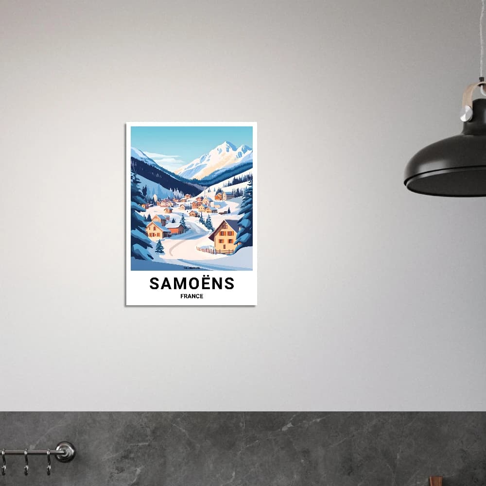 Affiche SAMOËNS - Image 2 of 11