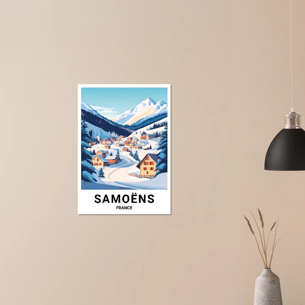 Affiche SAMOËNS - Image 3 of 11