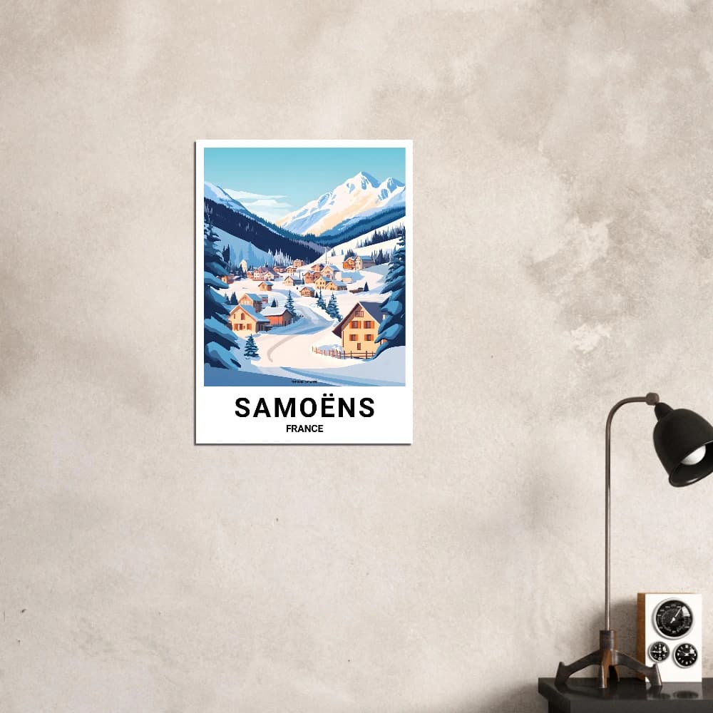 Affiche SAMOËNS - Image 4 of 11