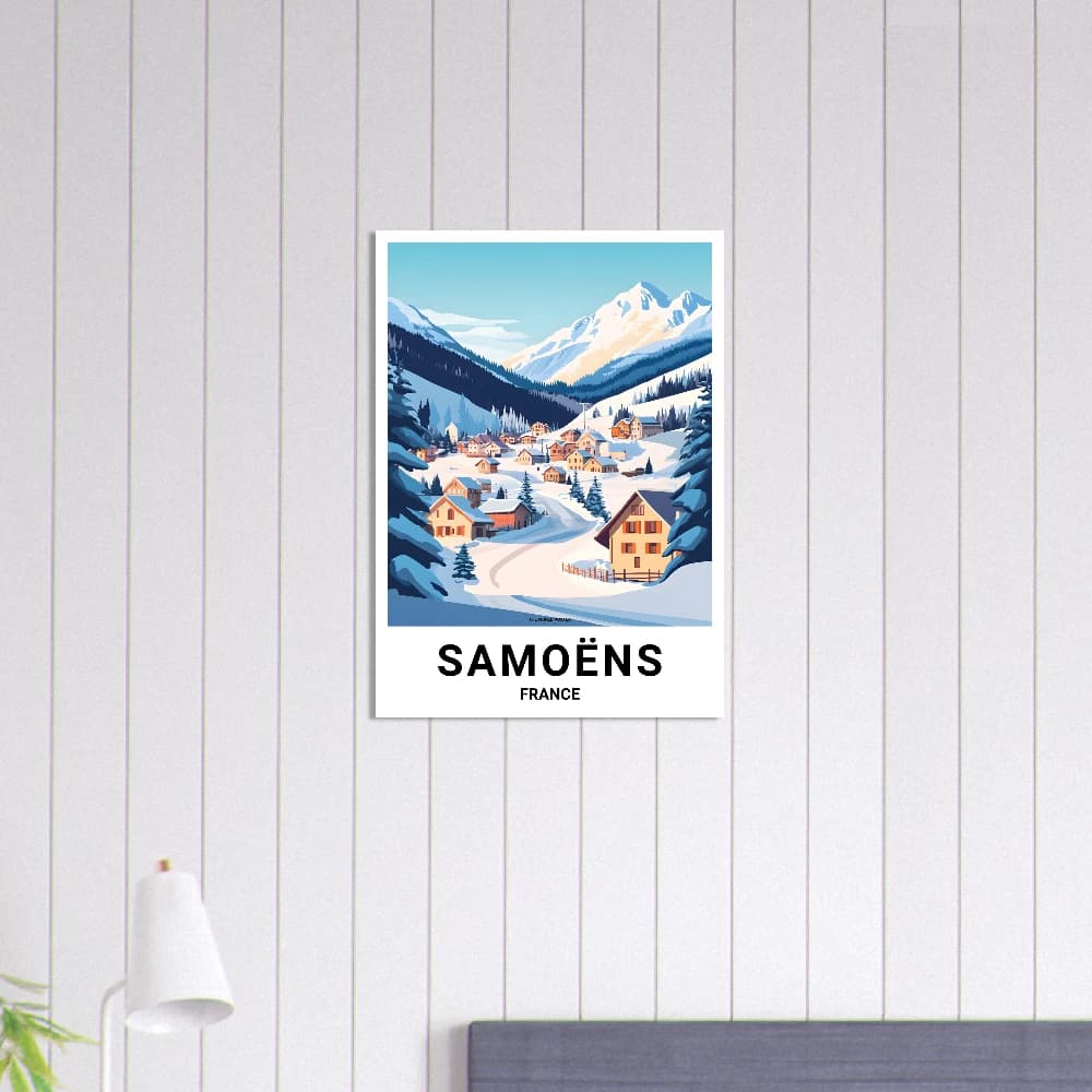 Affiche SAMOËNS - Image 6 of 11