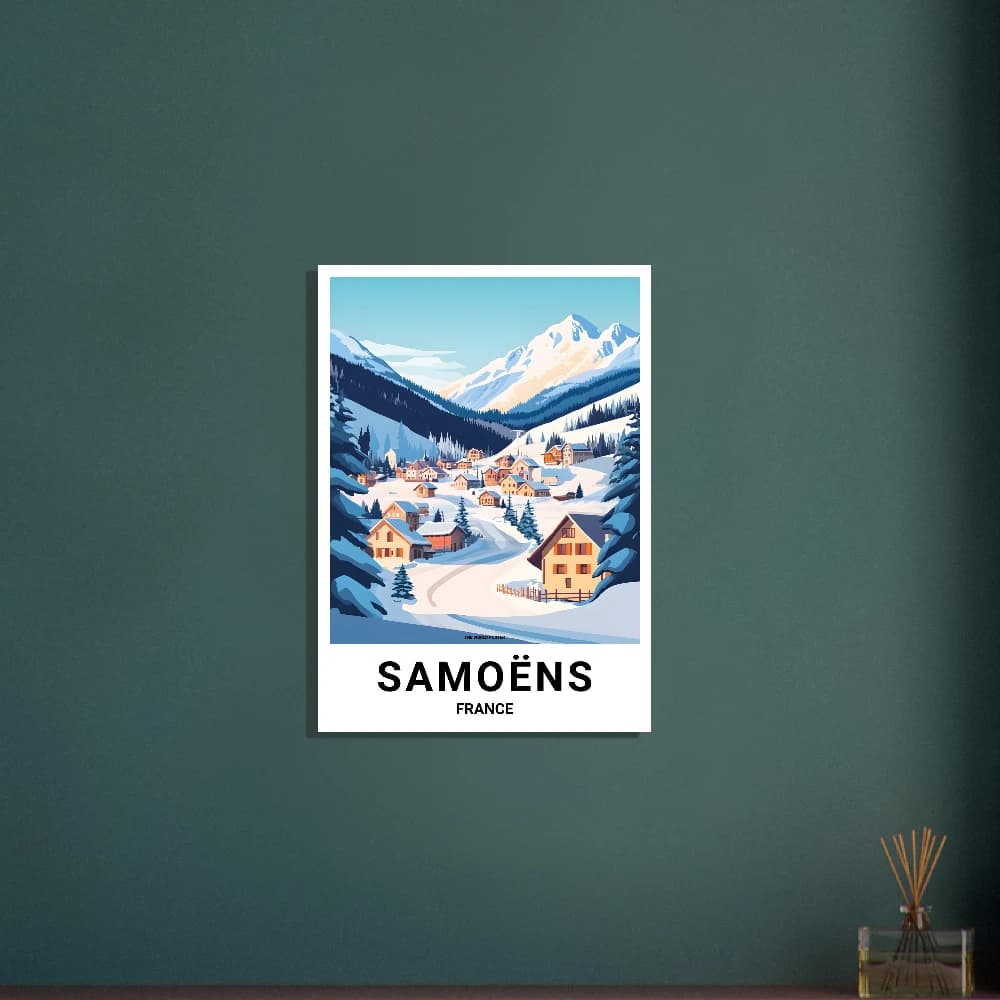 Affiche SAMOËNS - Image 8 of 11