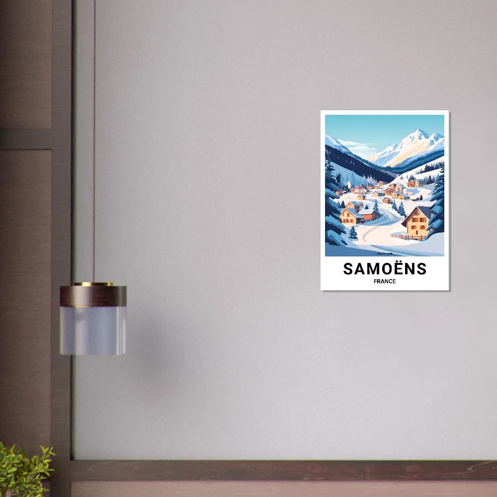 Affiche SAMOËNS - Image 9 of 11