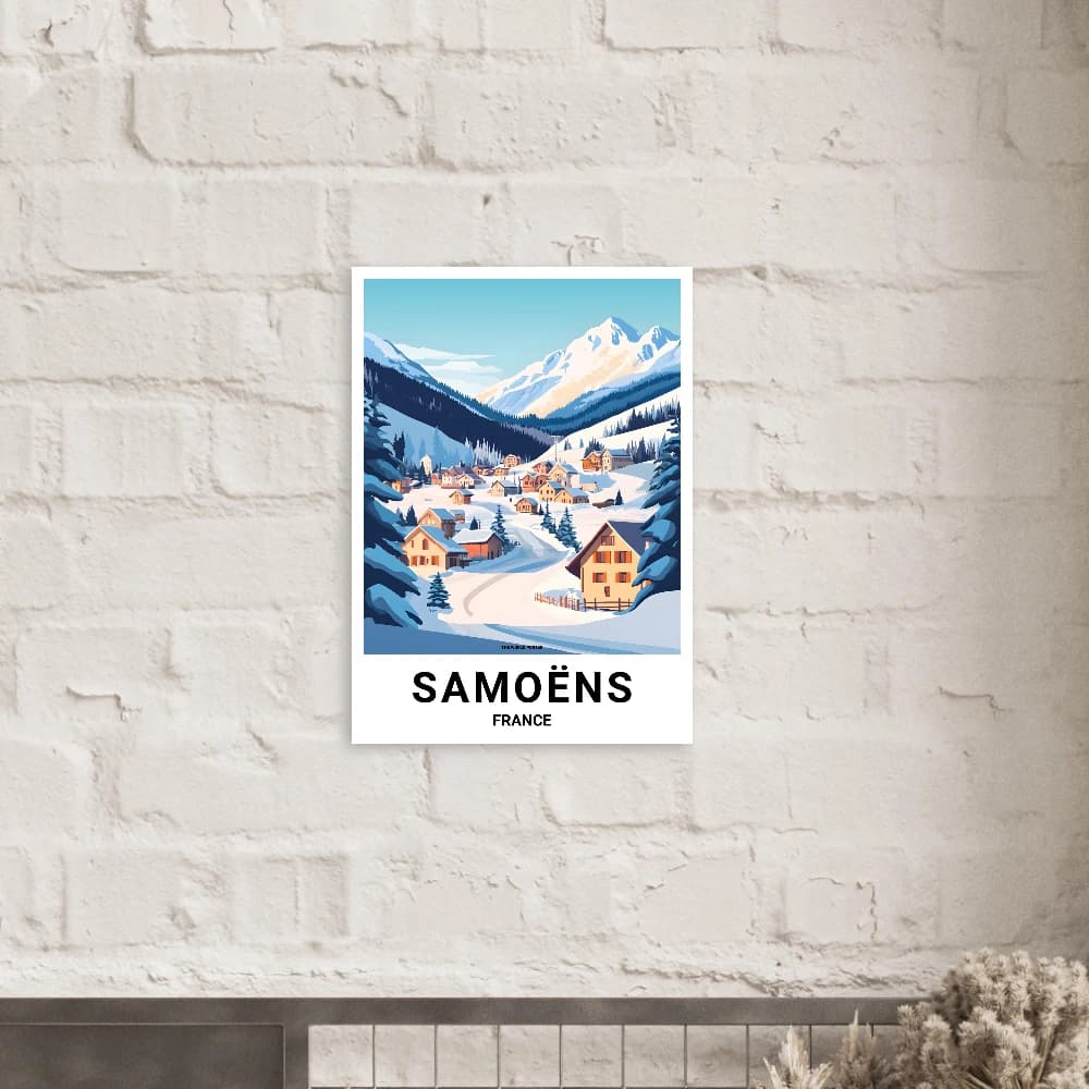 Affiche SAMOËNS - Image 10 of 11