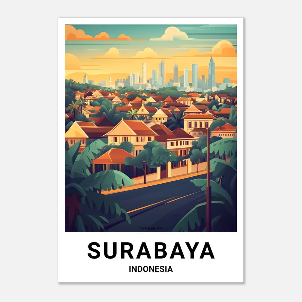 Affiche SURABAYA - Image 1 of 11