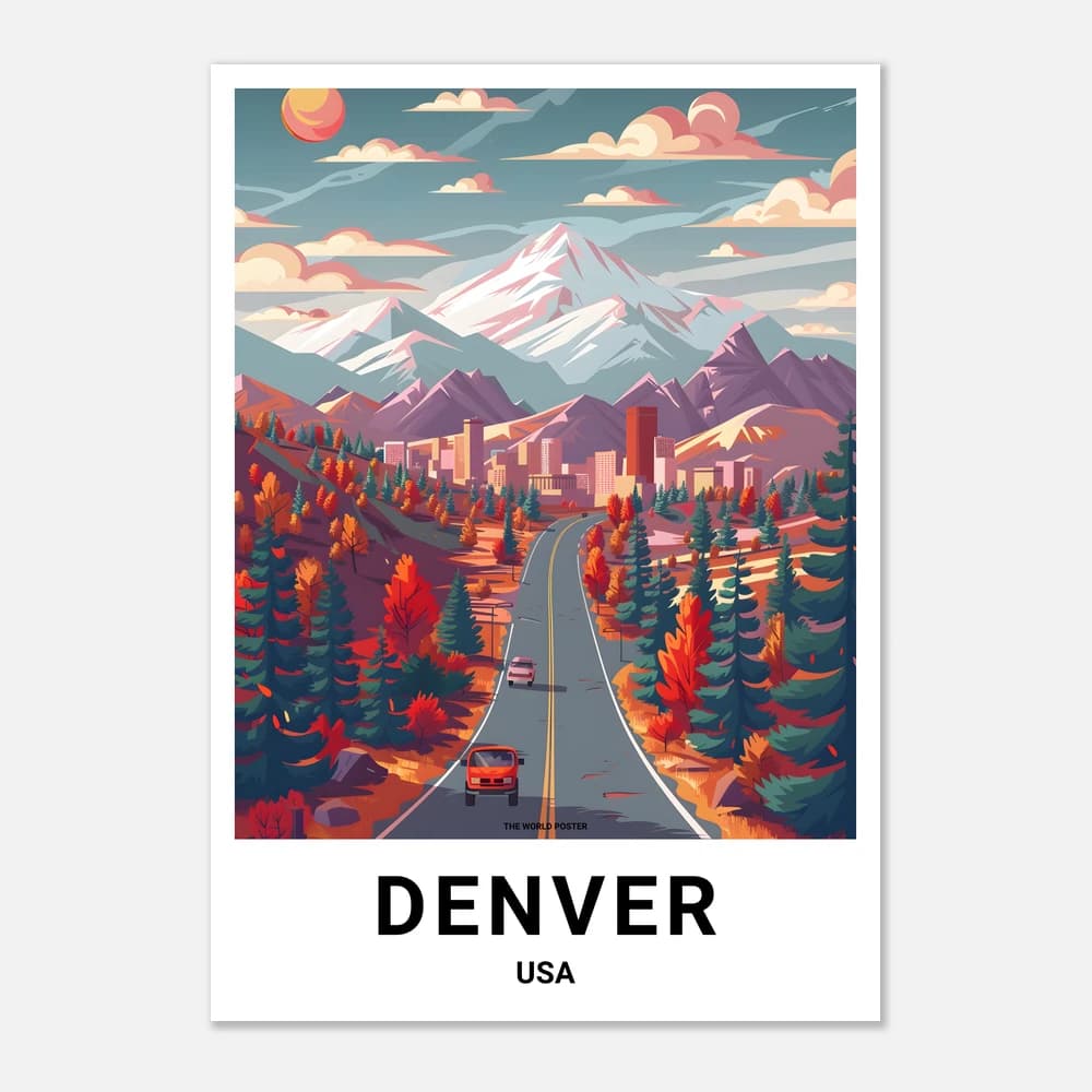 Affiche DENVER - Image 1 of 11