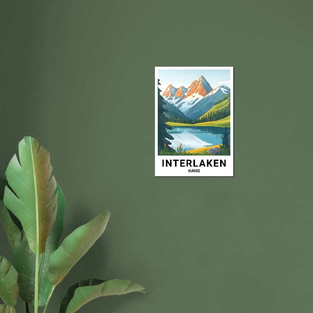 Affiche INTERLAKEN - Image 5 of 11