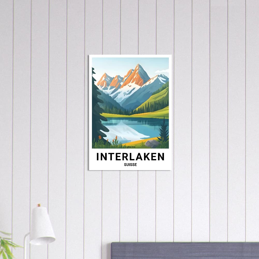 Affiche INTERLAKEN - Image 6 of 11