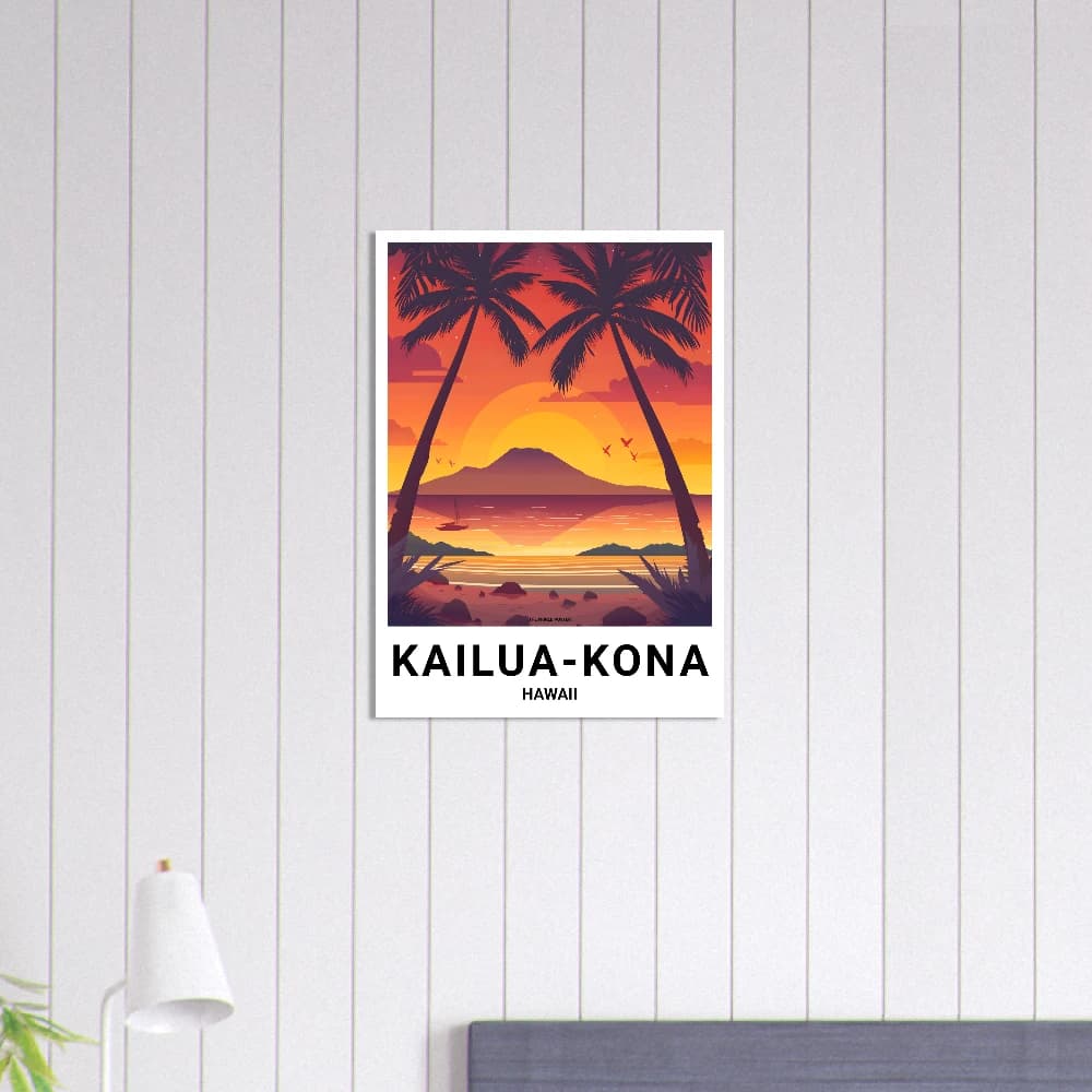 Affiche KAILUA-KONA - Image 6 of 11