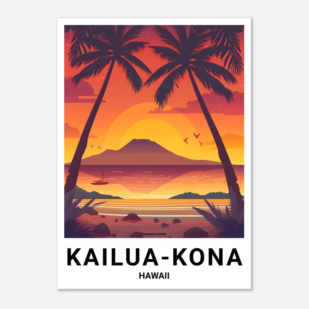 Affiche KAILUA-KONA - Image 1 of 11