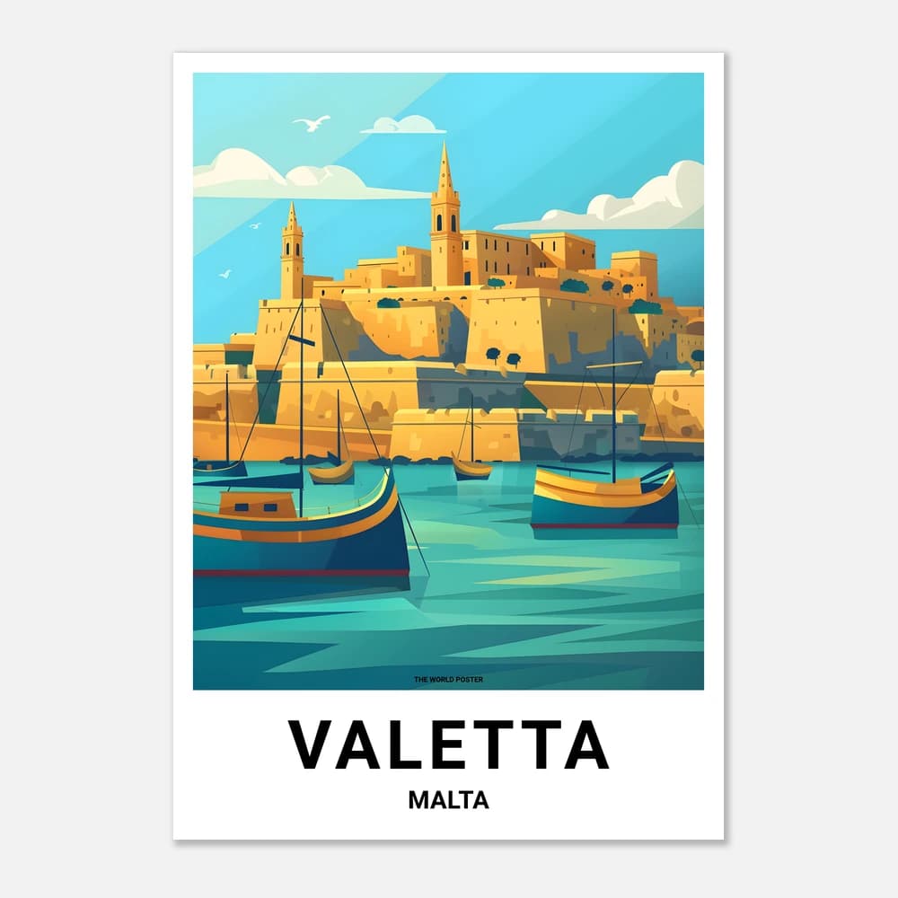Affiche LA VALETTE - Image 1 of 11