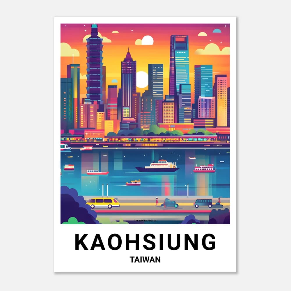 Affiche KAOHSIUNG - Image 1 of 11