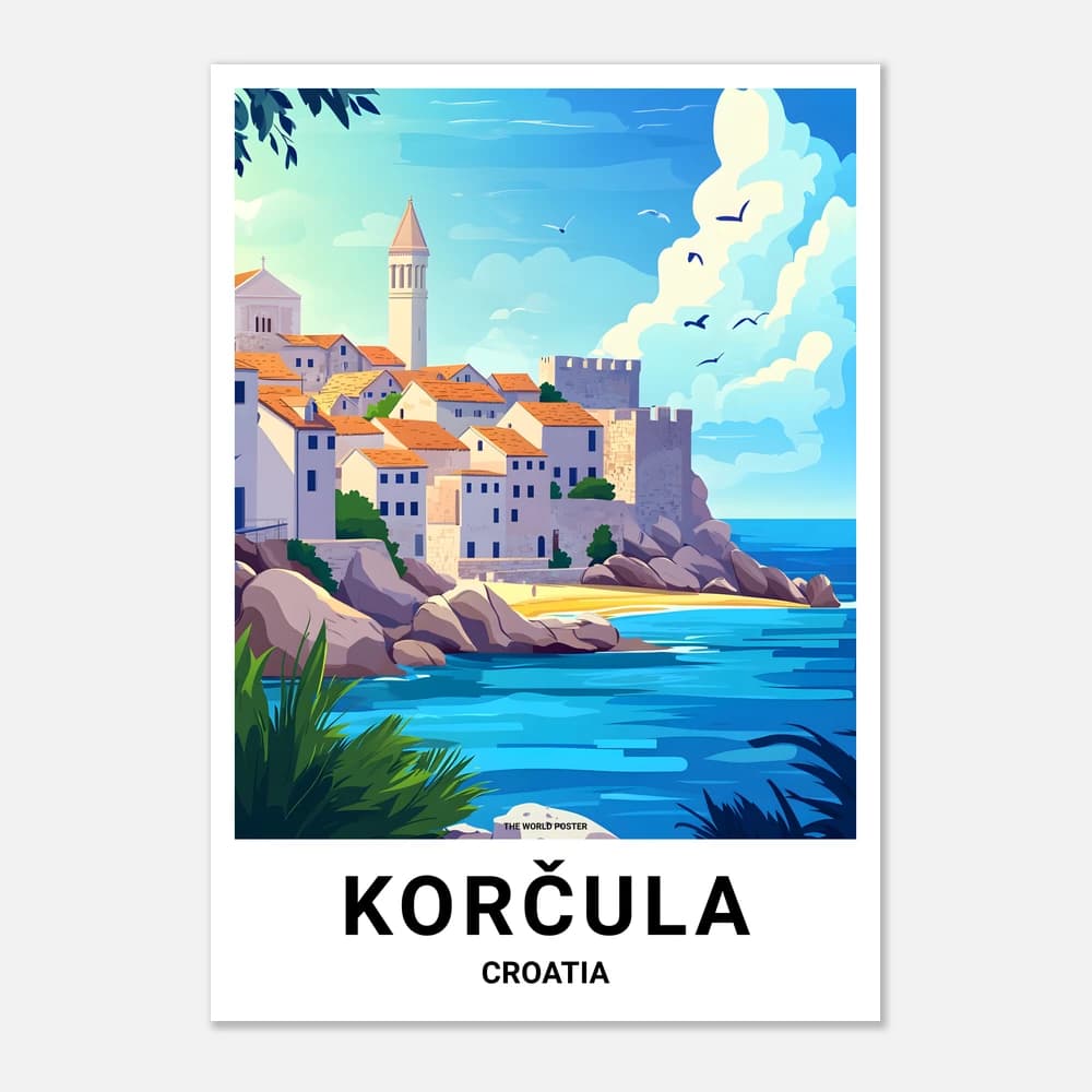Affiche KORČULA - Image 1 of 11