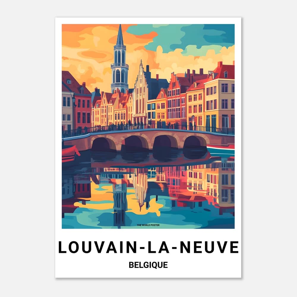 Affiche LOUVAIN-LA-NEUVE - Image 1 of 11