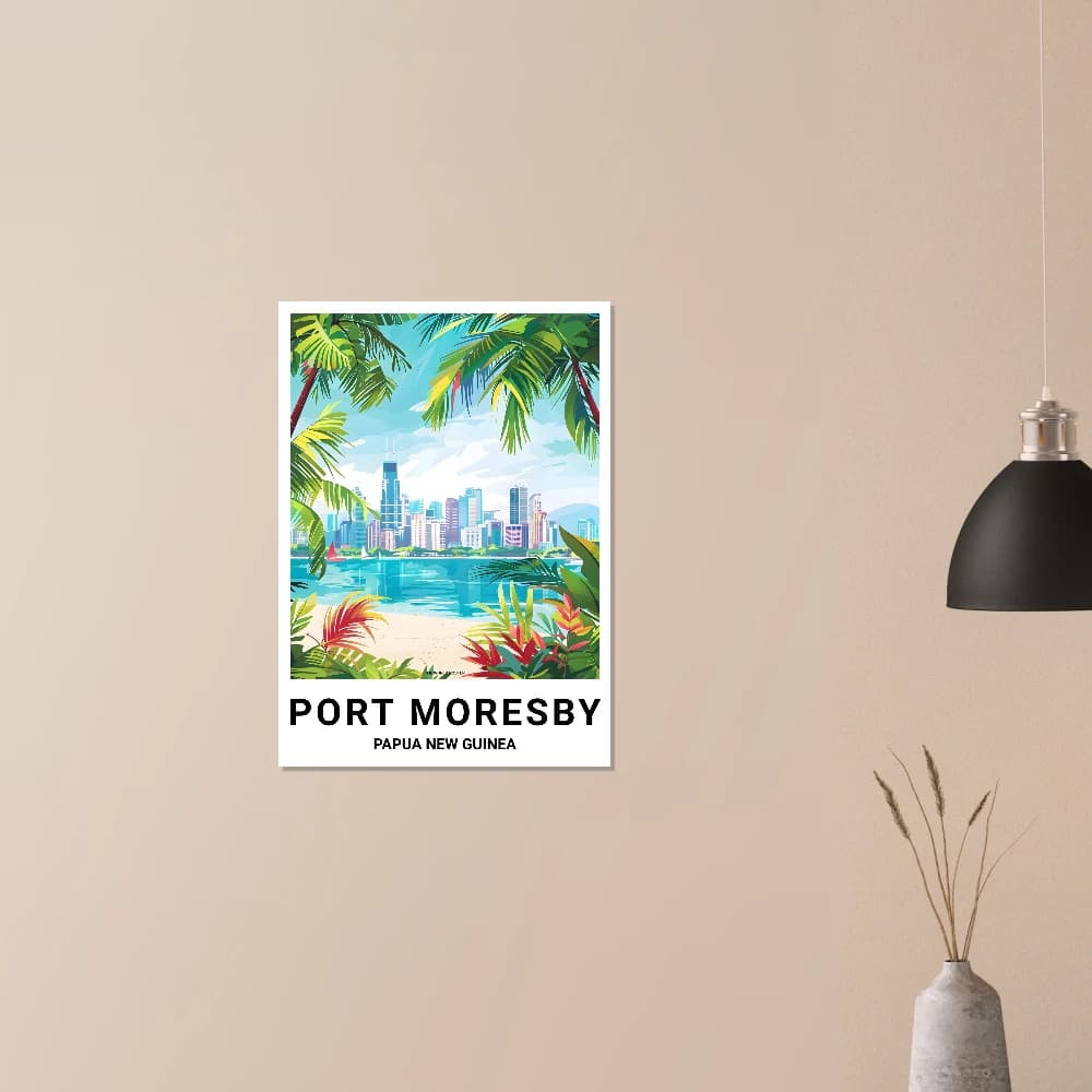Affiche PORT MORESBY - Image 3 of 11