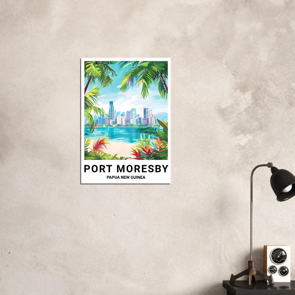 Affiche PORT MORESBY - Image 4 of 11