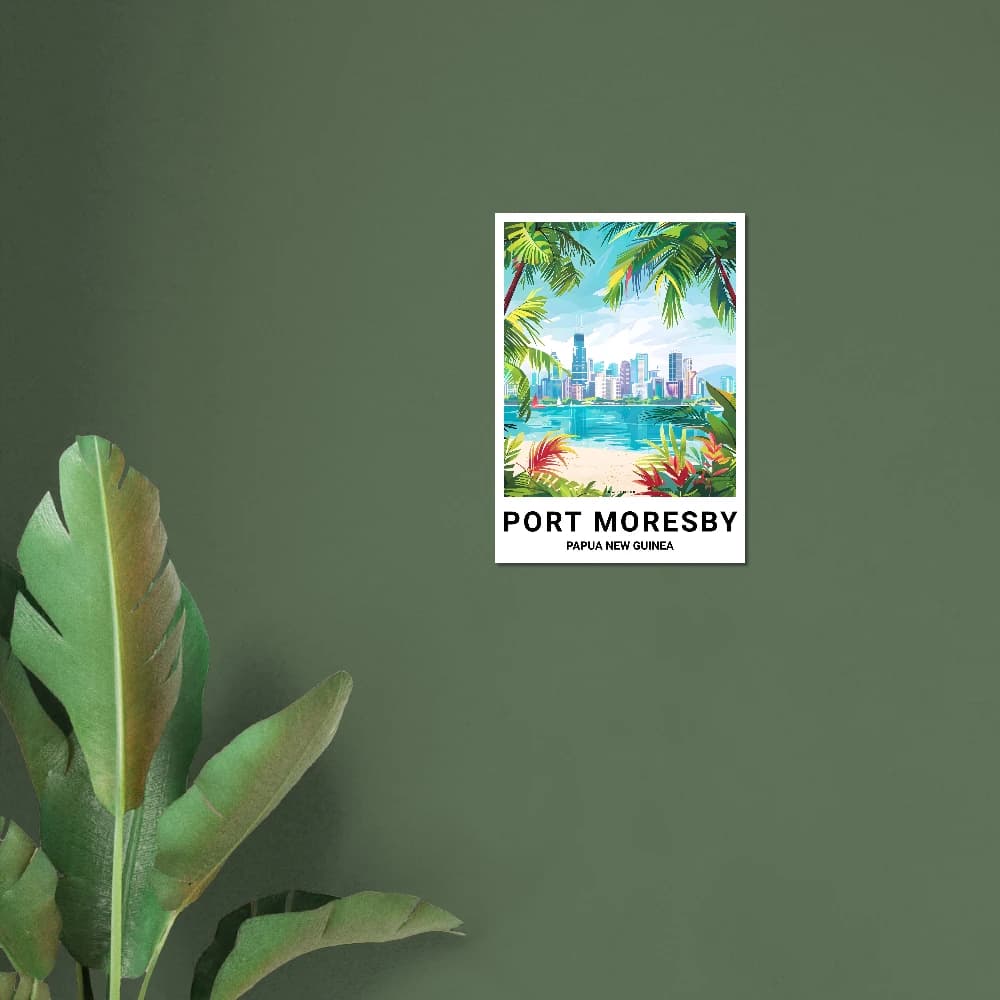 Affiche PORT MORESBY - Image 5 of 11