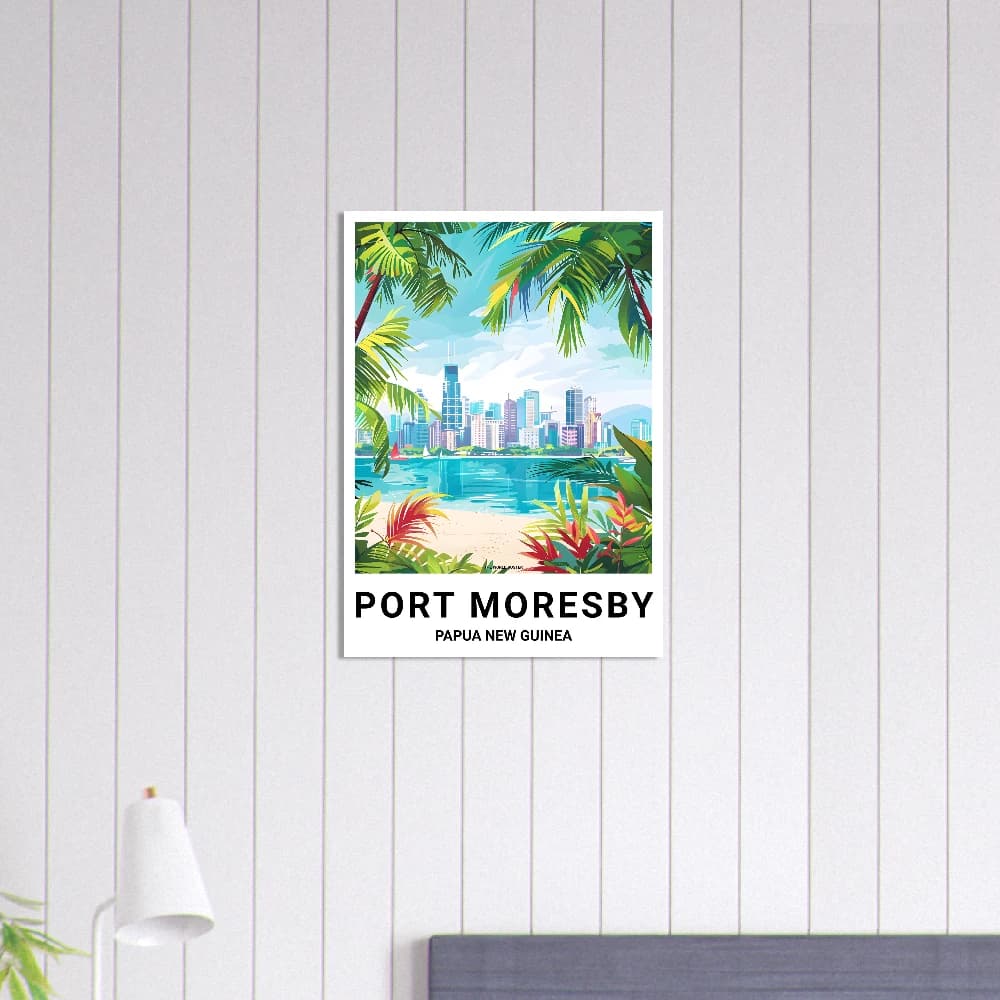 Affiche PORT MORESBY - Image 6 of 11