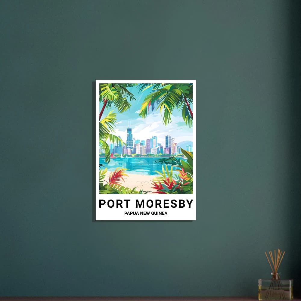 Affiche PORT MORESBY - Image 8 of 11