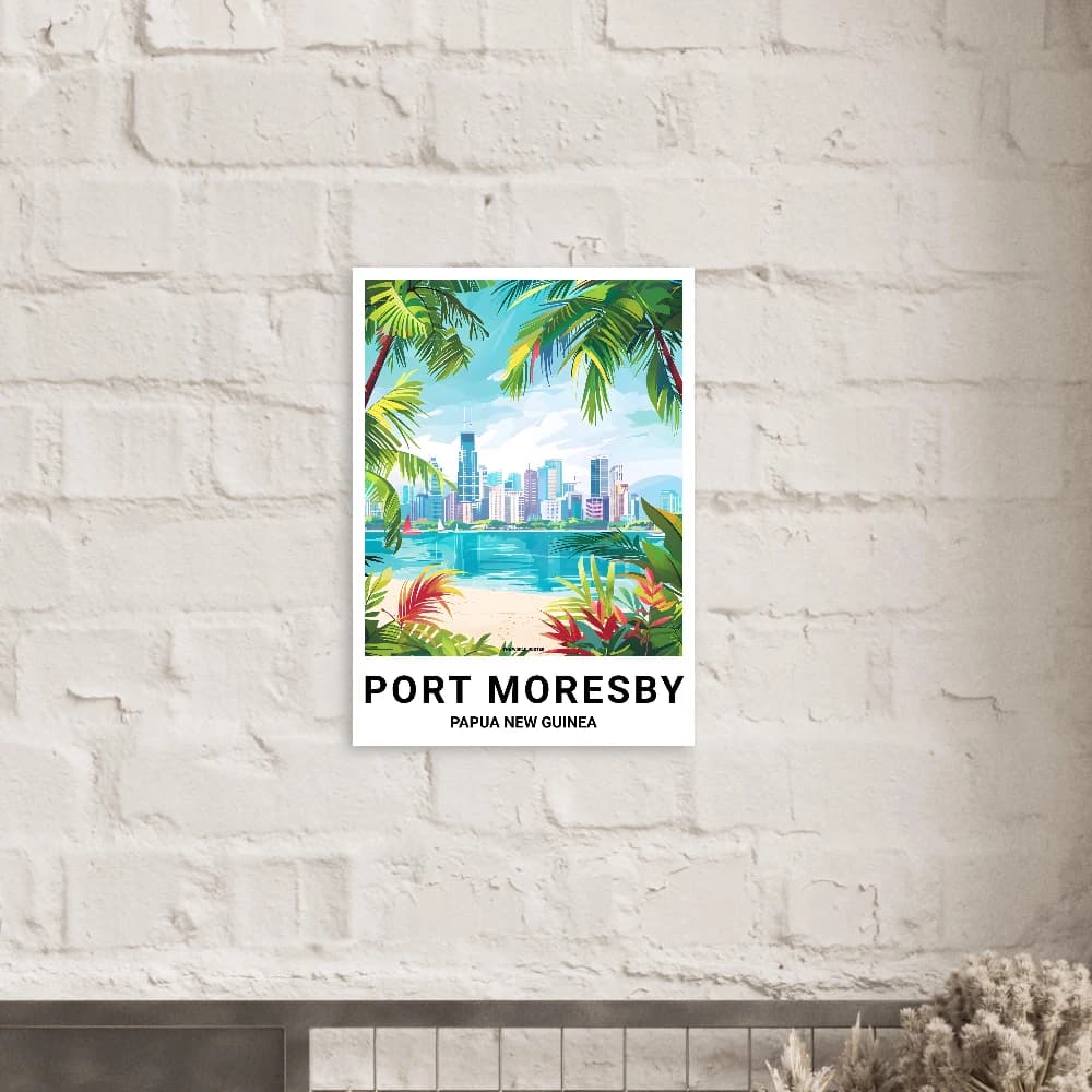 Affiche PORT MORESBY - Image 10 of 11
