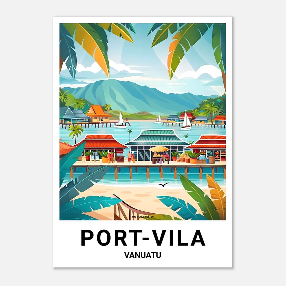 Affiche PORT-VILA - Image 1 of 11