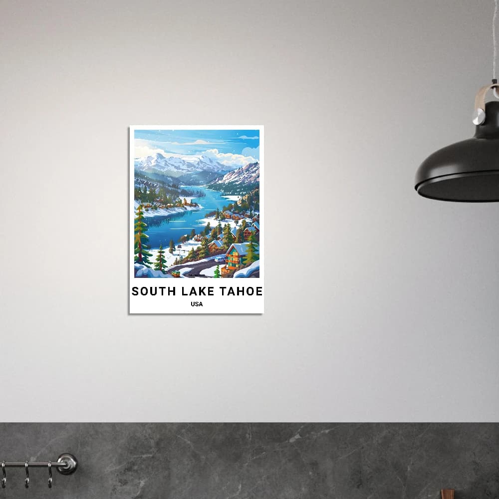 Affiche SOUTH LAKE TAHOE - Image 2 of 11