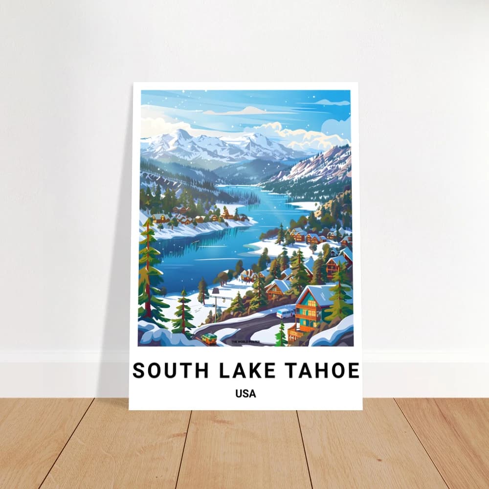 Affiche SOUTH LAKE TAHOE - Image 11 of 11