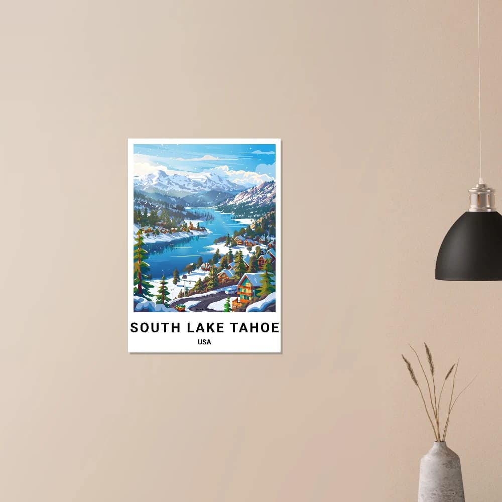 Affiche SOUTH LAKE TAHOE - Image 3 of 11