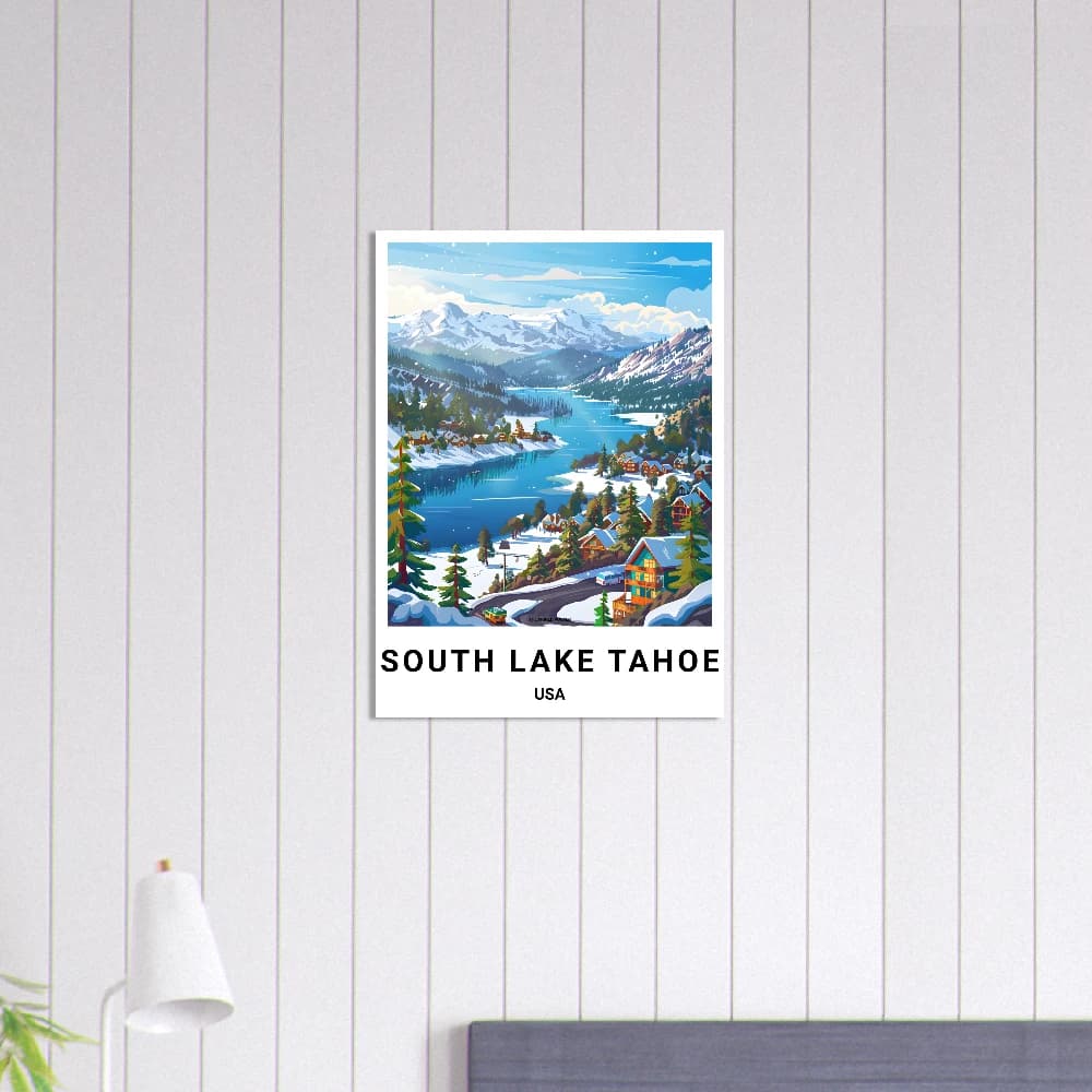 Affiche SOUTH LAKE TAHOE - Image 6 of 11