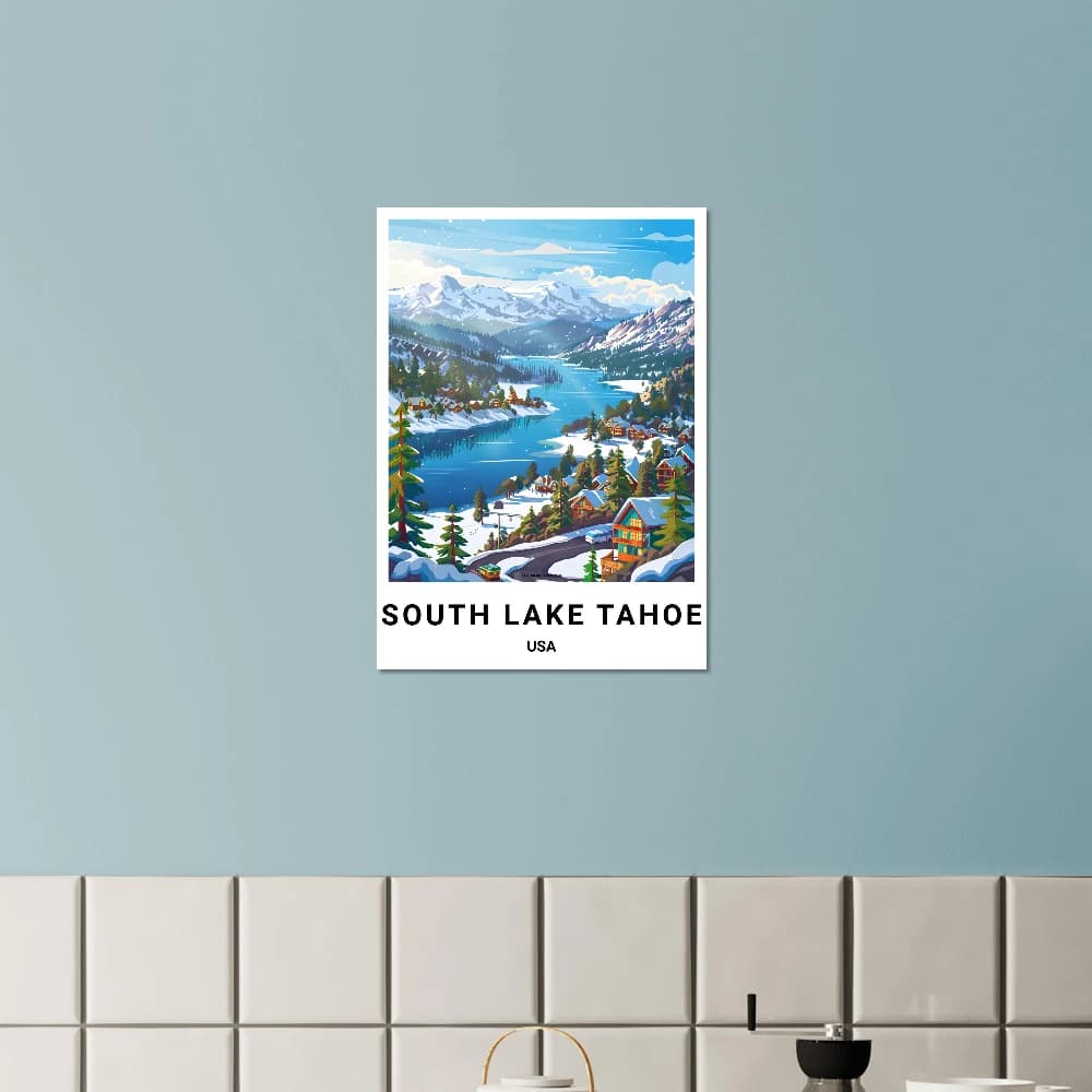 Affiche SOUTH LAKE TAHOE - Image 7 of 11