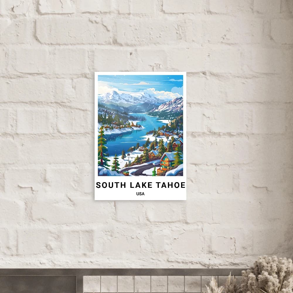 Affiche SOUTH LAKE TAHOE - Image 10 of 11