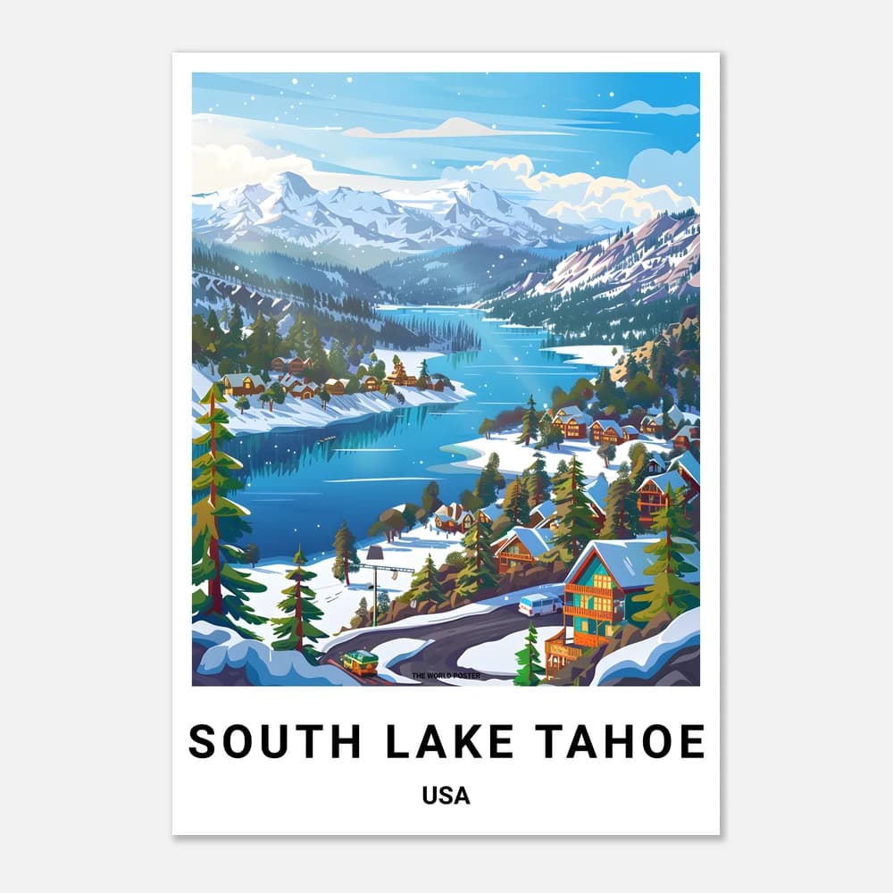 Affiche SOUTH LAKE TAHOE - Image 1 of 11