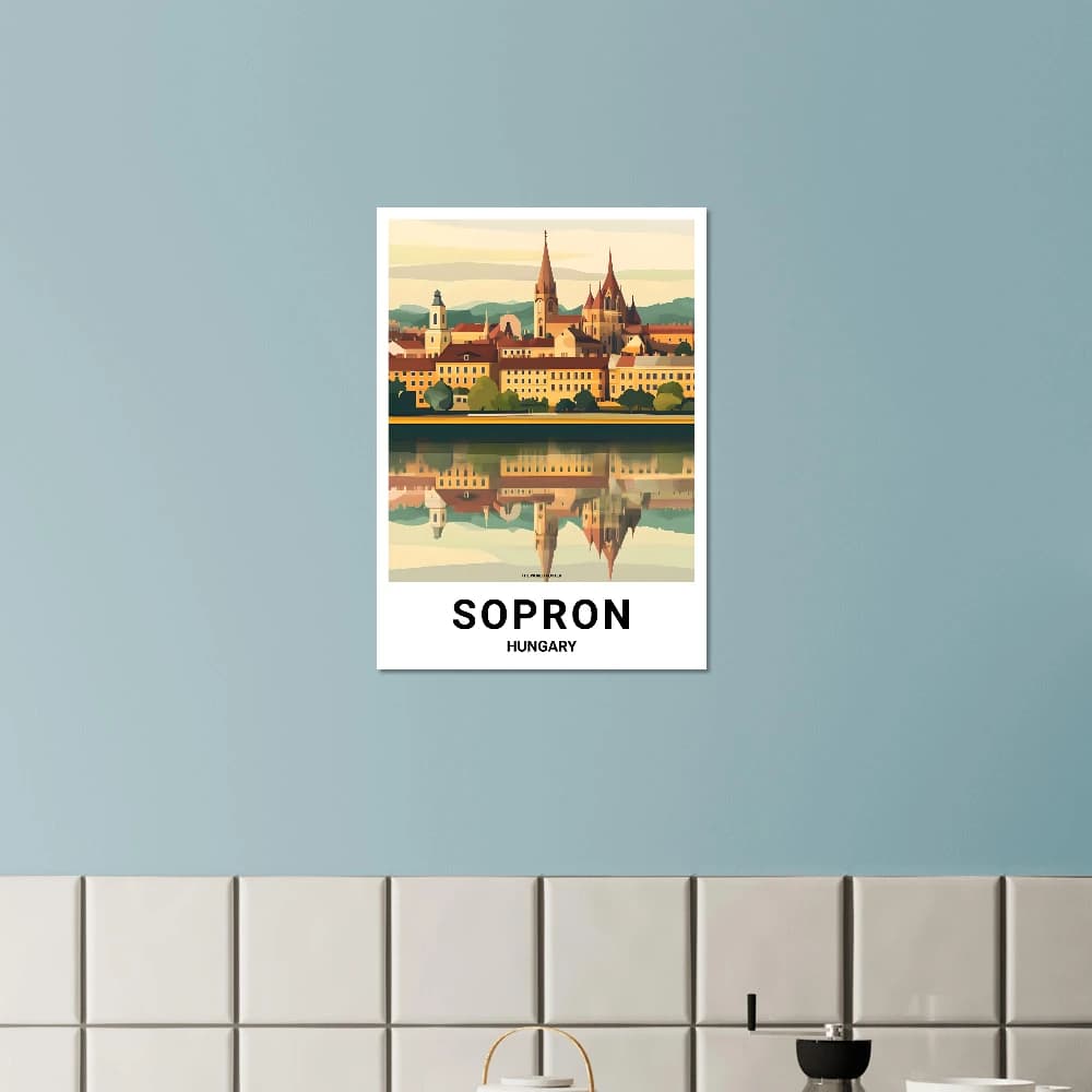 Affiche SOPRON - Image 7 of 11