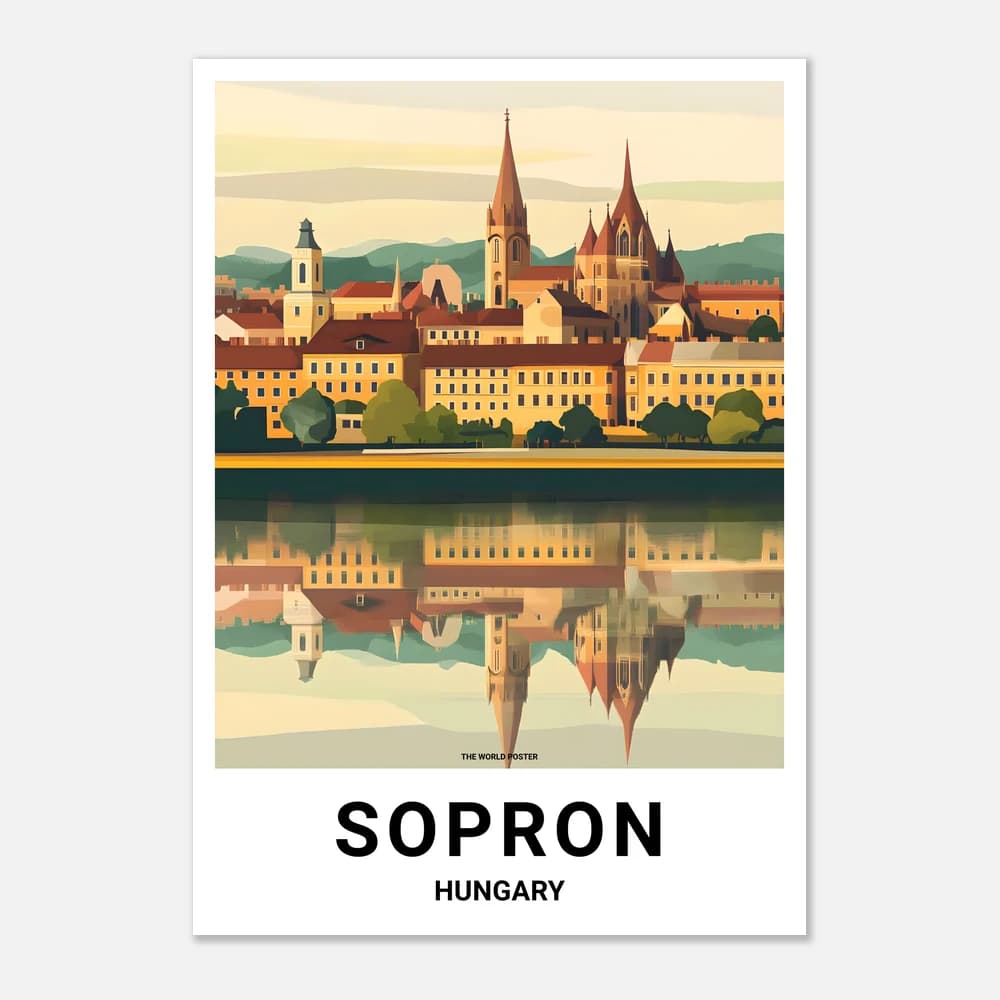 Affiche SOPRON - Image 1 of 11